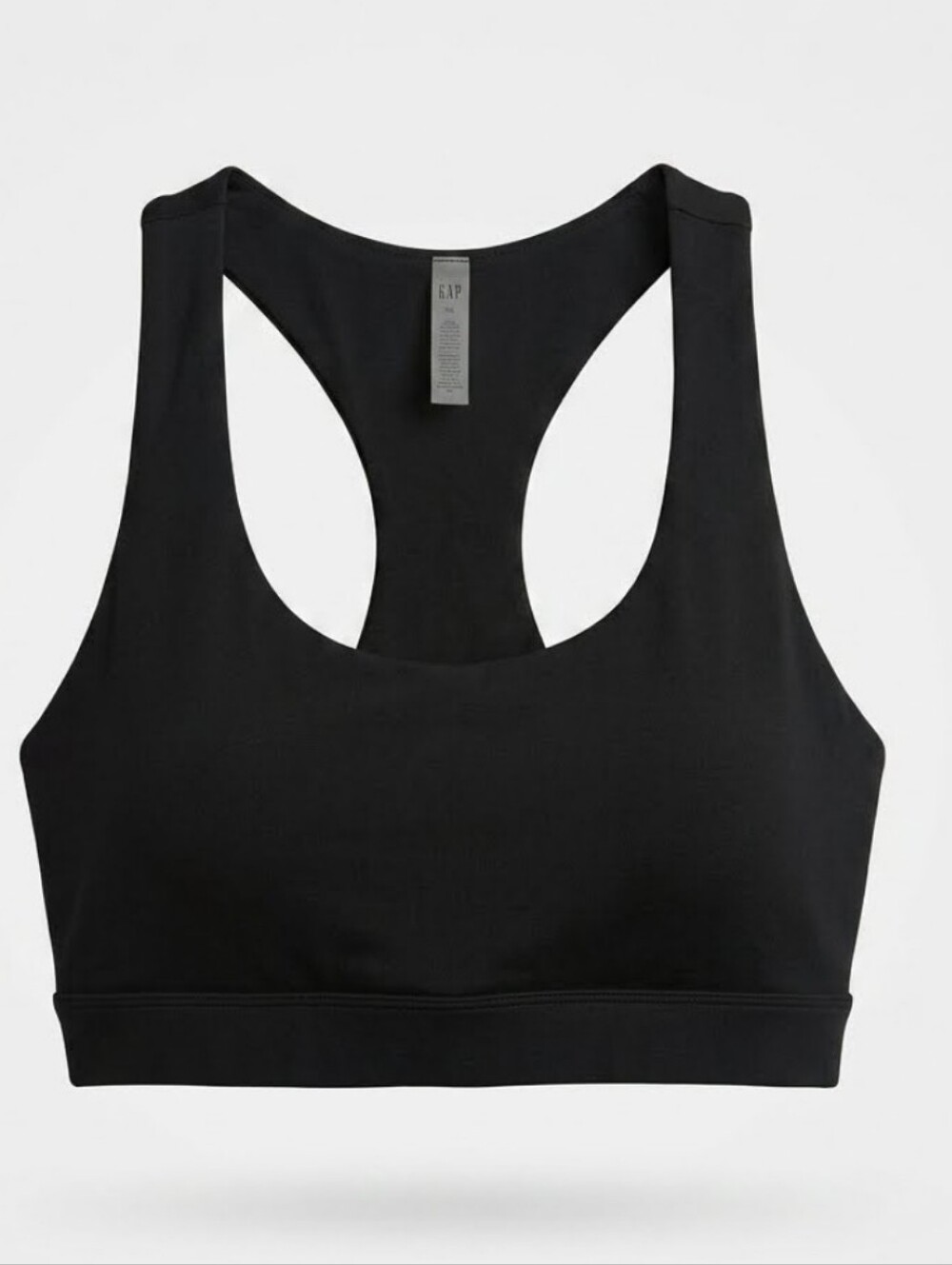 Gap Black Racerback Sports Bra XXL